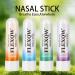 FLEXQW Nasal Sticks (4 Pack Variety) Essential Oils with Peppermint & Eucalyptus Inhaler Stick Energy Boost Portable Nasal Inhaler for Focus Sleep & Relaxation - Buy Online on GoSupps.com