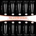 Clear Long Coffin False Nail Tips BOLASEN 500Pcs Full Cover Ballerina False Nails and Glue Fake Nails Artificial Fingernails Tip Clear Acrylic Nail Tips for Nail Salon & Home DIY 10 Sizes 500 Count (Pack of 1) - Buy Online on GoSupps.com