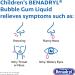 Benadryl Children s Dye-Free Allergy Relief Liquid Allergy Medicine for Kids 12.5 mg Diphenhydramine HCl Antihistamine Relieves Runny Nose & Sneezing Paraben-Free Bubble Gum Flavor 8 fl. Bubblegum 8 Fl Oz (Pack of 1) - Buy Online on GoSupps.com