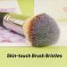 Dual-Ended Foundation Brush - Kabuki & Concealer Brush for Liquid Powder & Cream - Perfect for Blending & Buffing | International Shipping - Buy Online on GoSupps.com