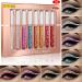 Go Ho 8 Colors Glitter Liquid Eyeliner Set - Colorful, High Pigmented, Long-lasting Waterproof Eyeliners for Women (03) - Buy Online on GoSupps.com