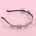 Frcolor Christmas Snowflake Headband Hair Bands Adorable Cute Glitter Snowflake Hair Hoops Xmas Party Favors Supplies for Kids Girls (Silver) - Buy Online on GoSupps.com