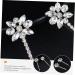 Angoily 8 Pairs Bridal Rhinestone Barrette 90s Jewelry for Women Pearl Hair Accessories Pearl Hair Clips Hair Clips for Women Highlights Hair Dye Kit Pin Miss Wedding Zinc Alloy - Buy Online on GoSupps.com