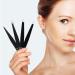 Precision 4-Piece Eyebrow Tweezer Set | Slant & Pointed Tips for Hair Removal | Black - Buy Online on GoSupps.com