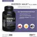 Riped Max CLA 3000 Fat Burner for Men | 60 Caps | 3G CLA + Chili | CPX Exclusive | L-Arginine Zinc Vit B6 | Boost Fat Burning | Eafit - Buy Online on GoSupps.com