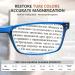 Eyekepper Stylish Reader +1.0 - Quality Spring Hinges Reading Glasses in Blue for Comfortable International Shipping - Buy Online on GoSupps.com