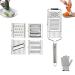 Humorous Multi-Purpose Vegetable Slicer Cuts Set Humorous Multipurpose Vegetable Slicer Cuts Set Landepend Multipurpose Vegetable Slicer Multi Purpose Vegetable Slicer Graters Peelers & Slicers 5-piece Set