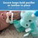 Dr. Brown's Baby Lovey Dragon Pacifier Holder & Teether Clip with HappyPaci Pacifier Set - Buy Online on GoSupps.com