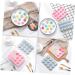 Zerodeko 4 Pcs Silicone Mold Christmas Party Baking Supplies Chocolate Christmas Xmas Soap Christmas Soap Flower Mould Silicone Soap Molds Flower Candle Mold Jelly Silica Gel 17X12.6X1.2CMx2pcs - Buy Online on GoSupps.com