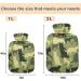 Naanle Camouflage Cats Hot Water Bottle 2L - Transparent Large Heat & Cold Therapy for Pain Relief | Ideal for Bed & Foot - Buy Online on GoSupps.com