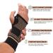 Copper Wrist Compression Sleeve - Comfortable & Breathable Arthritis Support for Men & Women - Medium Size (1-Pack) - Buy Online on GoSupps.com