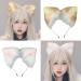 amangul Cosplay Ear Headband Woman Students Carnivals Anime Character Hairband Ear Headbands Plush Christmas Hair Hoop(White Powder) - Buy Online on GoSupps.com