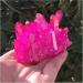 140-150g Rare Beautiful red Flame Aura Quartz Crystal Cluster Specimen Stone Crystal Reiki - Buy Online on GoSupps.com