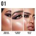 CARSLAN Deer Sculpture Metallic Highlighter Palette - Champagne Gold 0.3Oz - Buy Online on GoSupps.com