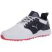 PUMA Men's Ignite Pwradapt Caged Golf Shoes 40.5 EU Puma White Puma Silver Peacoat