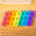 Buy Weekly Pill Organizer 7 Day - Moisture-Resistant Large Daily Cases for Pills Vitamins Fish Oil & Supplements - Rainbow Colors international shipping available - Buy Online on GoSupps.com
