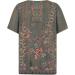 Shop Trendy Women's Oversized V-Neck Polo Shirt - Short Sleeve Pullover Casual Top in Army Green - International Shipping Available - Buy Online on GoSupps.com