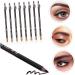 Didiseaon 24 Pcs Pencil Sharpener Eyebrow Pencil Eyeliner Brown Pencil with Sharpener Makeup Pencil Wooden 1 count (Pack of 1) Blackx3pcs - Buy Online on GoSupps.com