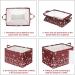 Christmas Snow Buffalo Storage Bin Basket - Collapsible Waterproof Canvas Cube for Toys, Clothes, Nursery - Gift Basket - Buy Online on GoSupps.com