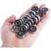 Rollerex 608-2RS Wheel Bearings 20-Pack - Carbon Steel for Inline Skates, Roller Skates, Skateboards & RipStiks - Buy Online on GoSupps.com