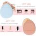 Baluue Finger Puff 3 Boxes Mini Makeup Puff For Foundation Concealer Eye Shadow Beauty Makeup Tools Mixed Color - Buy Online on GoSupps.com