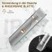 Electric Shaver Women's Intimate Area Electric Shaver for Arms Legs Forearms Electric Intimate Shaver for Women Interchangeable Snap-in Ceramic Blade IPX7 Washable Head Grey Gold - Buy Online on GoSupps.com