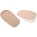 FRCOLOR 2pcs Forefoot Cushion Schutz Heels for Running Insoles for Men High Heels for Women Closed Toe Heel Lift Shoe Inserts Leather Inserts Invisible Achilles Tendon Pad Ladies As Shownx2pcs S 3CMx2pcs