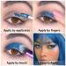 Oulac Shine Silver Metallic Liquid Eyeshadow | Glitter Eyeliner Shimmer Eye Makeup Vegan & Cruelty-Free - Buy Online on GoSupps.com