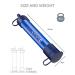 Aquab Water Filter - Outdoor Survival & Camping | 4500L Drinking Water | Removes 99.99% Bacteria Viruses Heavy Metals | Emergency Equipment - Buy Online on GoSupps.com