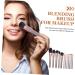 Beavorty 4 Sets Makeup Brush Set Make up Brush Makeup Tool Makeup Applicator Women Makeup Supplies Portable Brush Cosmetology Kit Blending Brush Tools Cangzhou Aluminum Alloy Cosmetic Miss - Buy Online on GoSupps.com