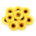 12 Pieces 2.75 Inch Sunflower Daisy Hair Clips - Perfect for Beach Wedding, Bridal Accessories, Photography Props - Yellow Floral Hair Accessories for Girls and Women - Buy Online on GoSupps.com