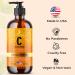 InstaSkincare Vitamin C Serum - Brightening & Anti-Aging with Hyaluronic Acid & Vitamin E | 8oz for Face & Eyes Dark Spots & Wrinkles - Buy Online on GoSupps.com