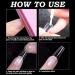 240 Pieces Nail Tips - Transparent Half Cover Acrylic Extensions for DIY Nail Art | 12 Sizes Clear French Wrong Nails - Buy Online on GoSupps.com