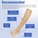 Bropite Compression Stockings with Zipper - 2 Pairs Calf Height Open Toe XXL B-Nude - Comfortable & Supportive International Shipping - Buy Online on GoSupps.com