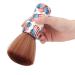 Men shaving brushes nylonhaar shaving brush barber shaving foam brushes beech handle bare trashy cleaning brush for salon gifts home travel