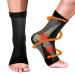 Neuropathy Socks - Compression Socks for Men Women - Ankle Sleeve Compression Support Brace for Relief of Plantar Fasciitis Achilles Tendonitis Foot Pain (Black L/XL) L/XL Black
