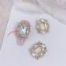 FEIlei Zircon Nail Rhinestones 3D Nail Charm Alloy Nail Jewelry Gem-Nail Art Decoration