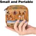 Ancient Egypt Scene Sanitary Napkins Storage Bag | Portable Menstrual Cup Pocket with Zipper for Teen Girls & Women - Buy Online on GoSupps.com
