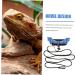 POPETPOP 2 Sets Lizard Leash Squirrel Harness Reptile Reptichip Bearded Dragons Walking Leash Drawstring Tank 17X7X0.1CMx2pcs Bluex2pcs - Buy Online on GoSupps.com