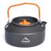 Widesea 1L Camping Kettle Portable Ultralight Aluminum Teapot for Backpacking,Hiking, Camping and Picnic