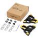 Baidell Bike Cleats - 6 Degree Float, Compatible with Shimano SPD-SL System, Cycling Pedals Cleat for Road Bikes - Indoor/Outdoor Bicycle Cleat Set - Buy Online on GoSupps.com