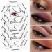 Eyeliner Stencil 4 Sheets 10 Models Each Eyeshadow Stencils 6 in1 Reusable Cat Eyeliner Stickers with Perfect Winged Tip Eyeshadow Stencils - Buy Online on GoSupps.com
