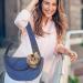 Pet Sling Carrier for Small Dogs & Cats | Adjustable Washable Breathable Tote Bag - Neflum L Denim Color - Buy Online on GoSupps.com