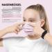 Small Size 50pc Disposable Face Masks Made in Germany | Type IIR & CE Certified | 99.78% Filtration | Elastic Earloops | Breathable Triple Layer | Rosa - Buy Online on GoSupps.com