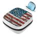 GIAPB Sanitary Napkin Storage Bag Period Bag Tampon Bag Makeup Bag Pad Pouch Retro American Flag Pattern Color3409