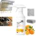 2024 New Cleaning Foam Spray 500ML Foam Heavy Oil Cleaner Spray Spray Bottle Foam Spray Oven Cleaner Heavy Oil Cleaner Foam Spray Cleaner Cleaner Spray All Purpose Cleaner