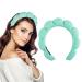 Women Spa Hair band headband green make -up hair band soft sponge skin care hair tire hair accessories for washing the face make -up remote shower skin care