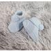 Royal Icon Newborn Baby Booties 0-3 Months | Pom Pom Booties | Soft & Stylish Bootees | Ideal for Indoor & Outdoor Use | RI408 White Blue - Buy Online on GoSupps.com