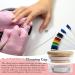 Brush Cleaning Cup Nail Brush Cleaning Tool With Lid Small Cup Holder For Nail Washing Nail Brush Cleaning Cup - Buy Online on GoSupps.com