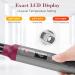 IG INGLAM 8-in-1 Curling Iron Wand Set - Professional Hair Curler with 8 Ceramic Barrels Fast Heat & Adjustable Temp for All Hair Types - Rock Grey & Purple - Buy Online on GoSupps.com